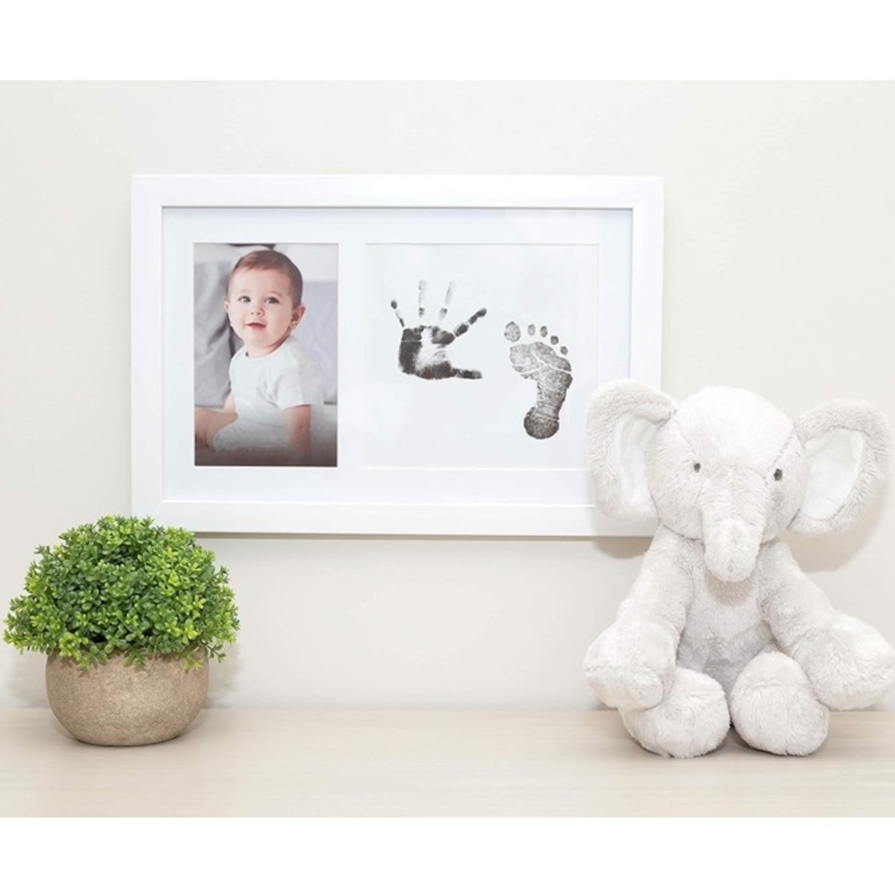Little pear baby’s Handprint and Footprint No Mess Frame